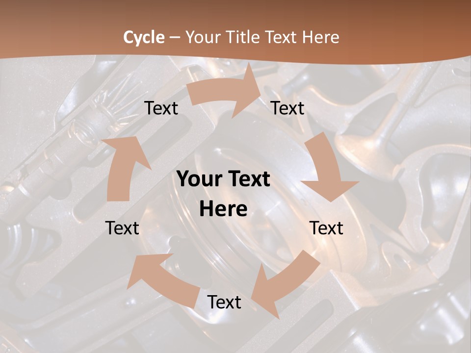 Mechanic Car Exhaust PowerPoint Template