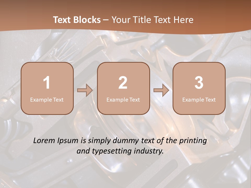 Mechanic Car Exhaust PowerPoint Template