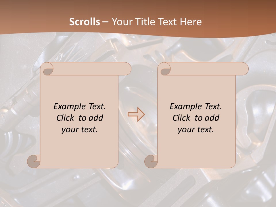 Mechanic Car Exhaust PowerPoint Template