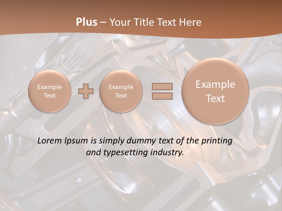Mechanic Car Exhaust PowerPoint Template
