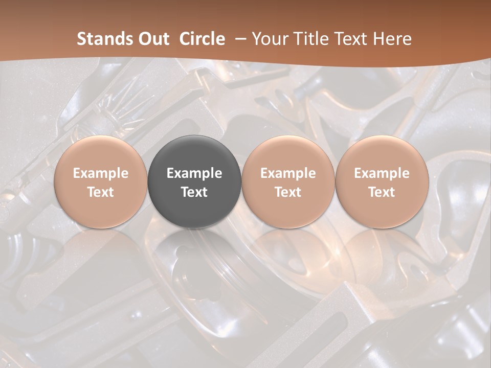 Mechanic Car Exhaust PowerPoint Template