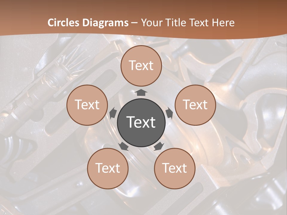 Mechanic Car Exhaust PowerPoint Template