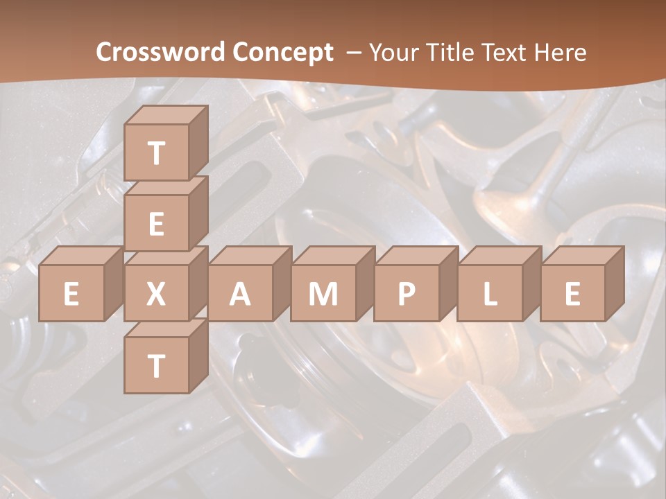 Mechanic Car Exhaust PowerPoint Template