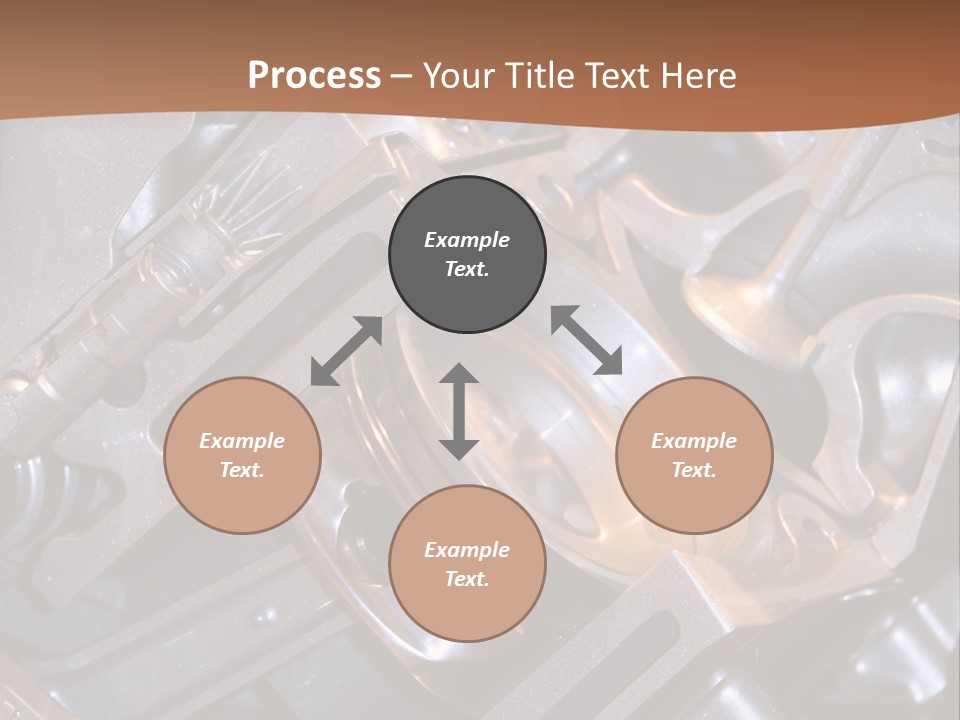 Mechanic Car Exhaust PowerPoint Template