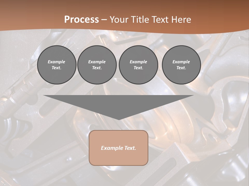 Mechanic Car Exhaust PowerPoint Template
