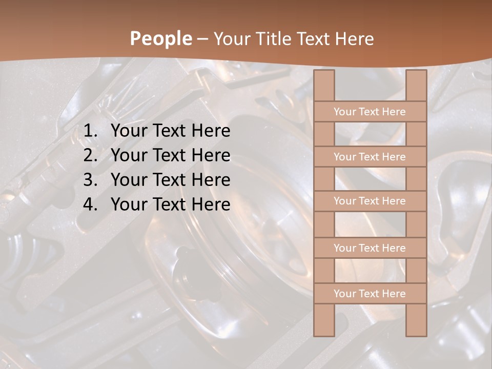 Mechanic Car Exhaust PowerPoint Template