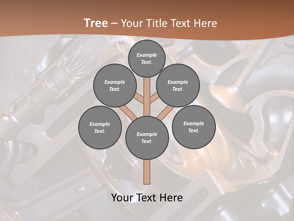 Mechanic Car Exhaust PowerPoint Template
