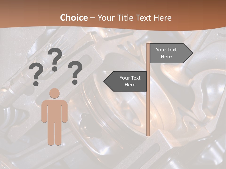 Mechanic Car Exhaust PowerPoint Template