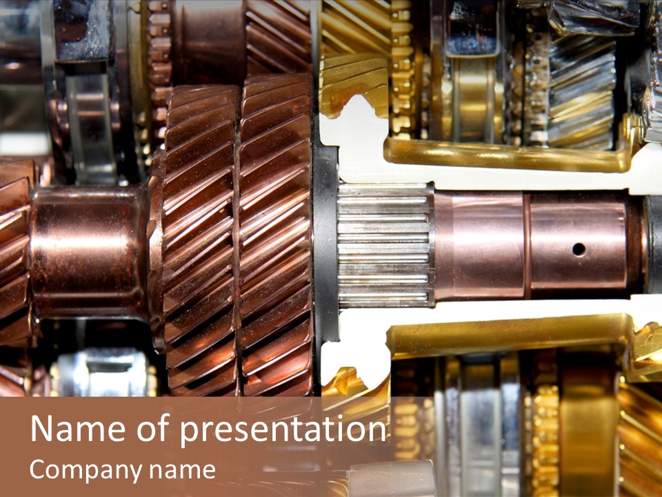 Model Aluminium Technical PowerPoint Template