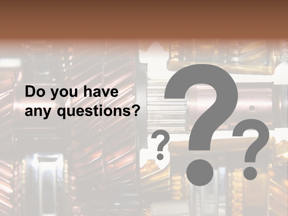 Model Aluminium Technical PowerPoint Template