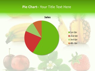 Fruit Yellow Collection PowerPoint Template