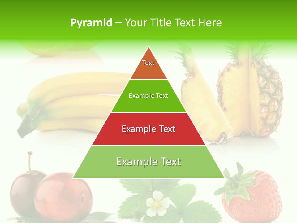 Fruit Yellow Collection PowerPoint Template