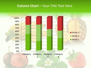 Fruit Yellow Collection PowerPoint Template