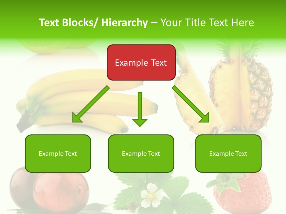 Fruit Yellow Collection PowerPoint Template