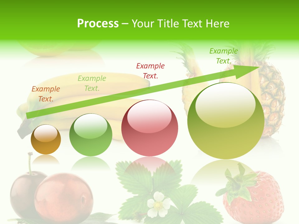 Fruit Yellow Collection PowerPoint Template