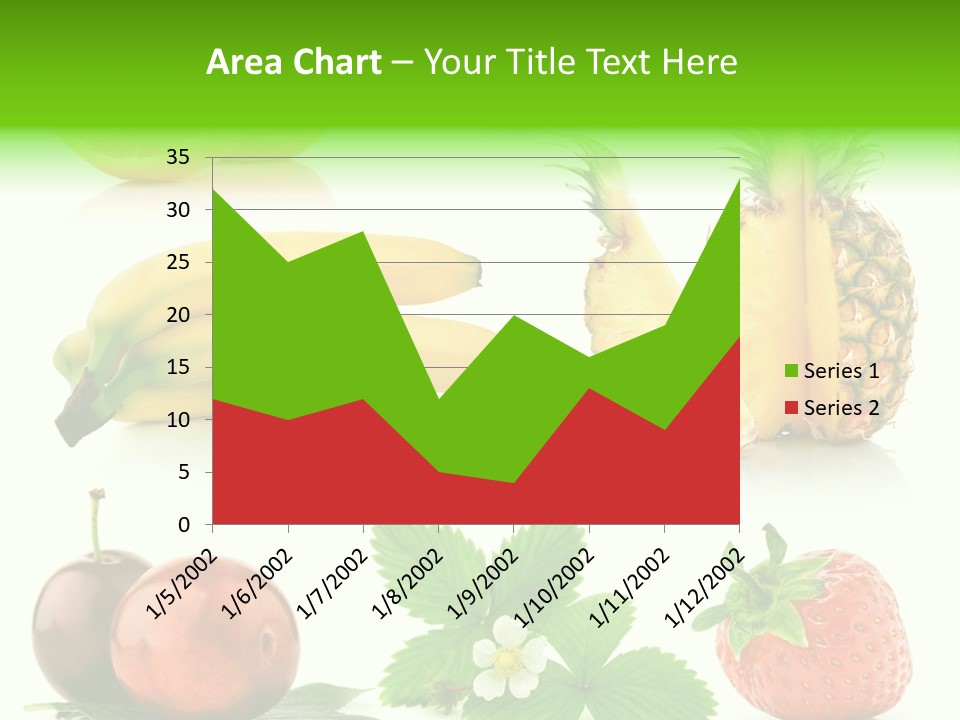 Fruit Yellow Collection PowerPoint Template