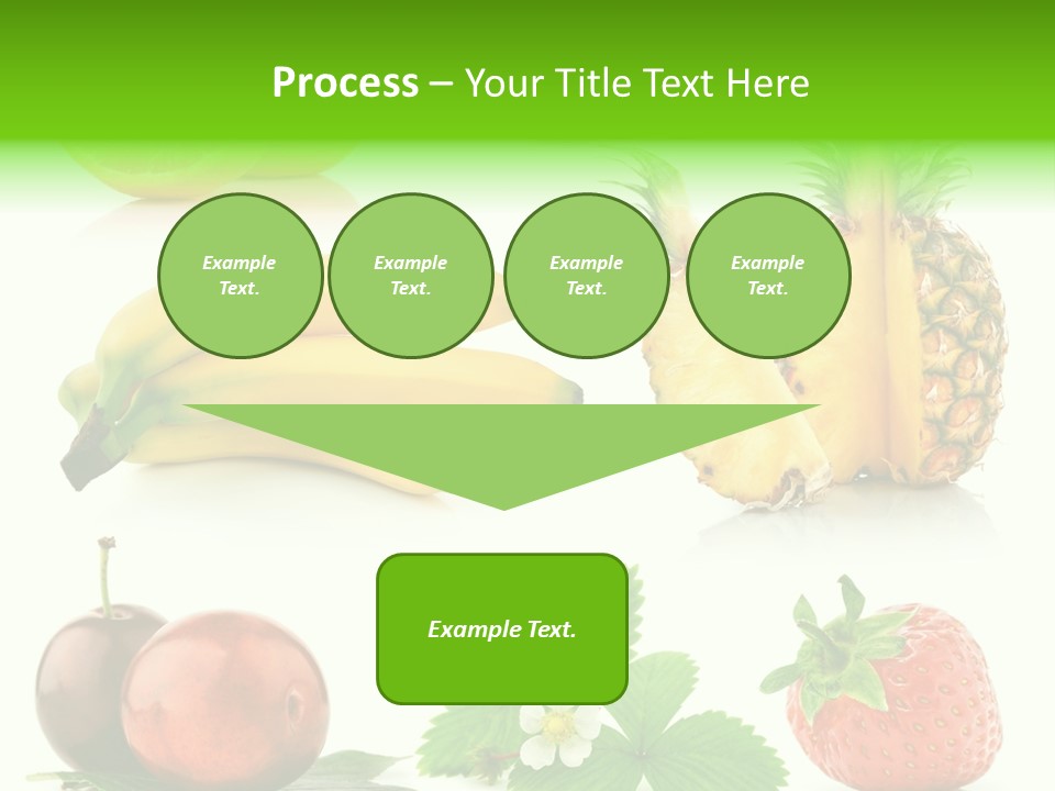 Fruit Yellow Collection PowerPoint Template