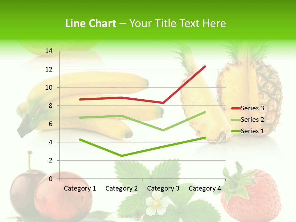 Fruit Yellow Collection PowerPoint Template