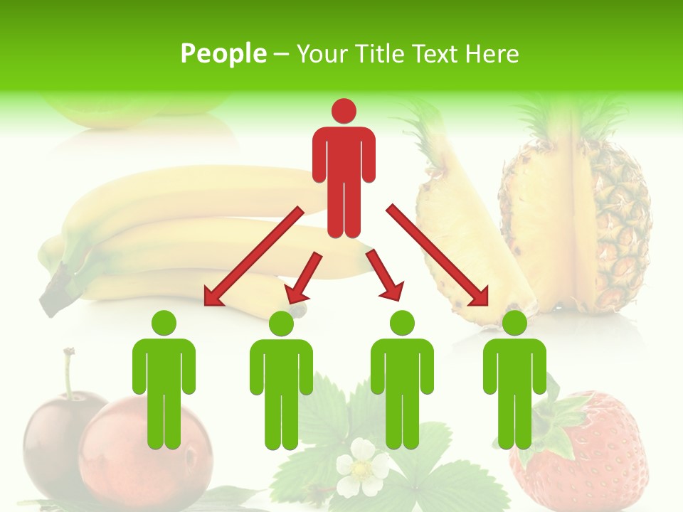 Fruit Yellow Collection PowerPoint Template