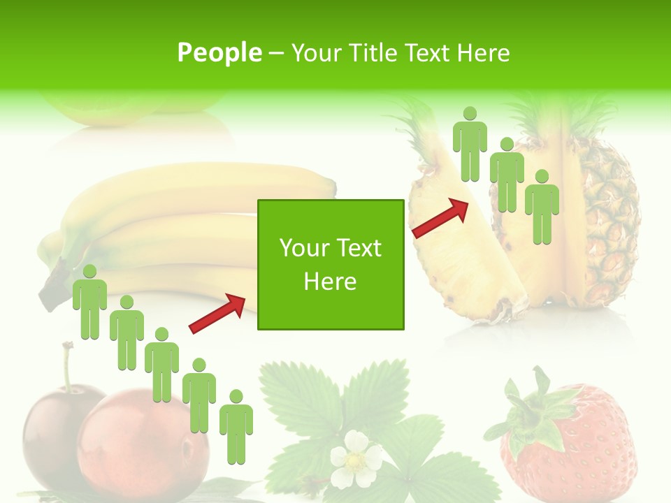 Fruit Yellow Collection PowerPoint Template
