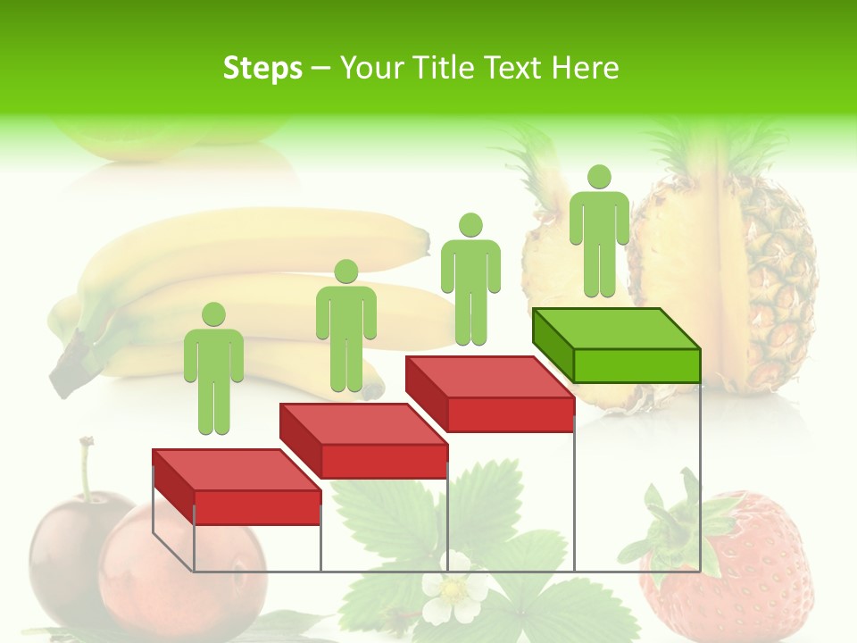 Fruit Yellow Collection PowerPoint Template