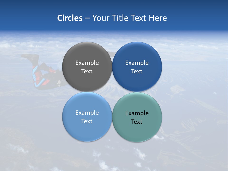 Haze Sport Fly PowerPoint Template