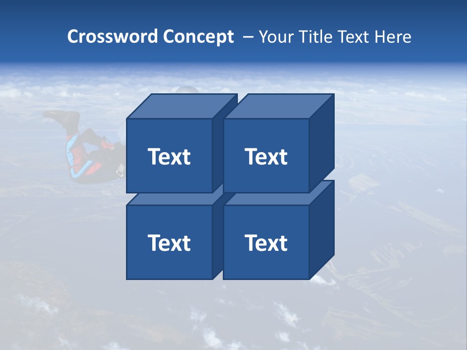 Haze Sport Fly PowerPoint Template