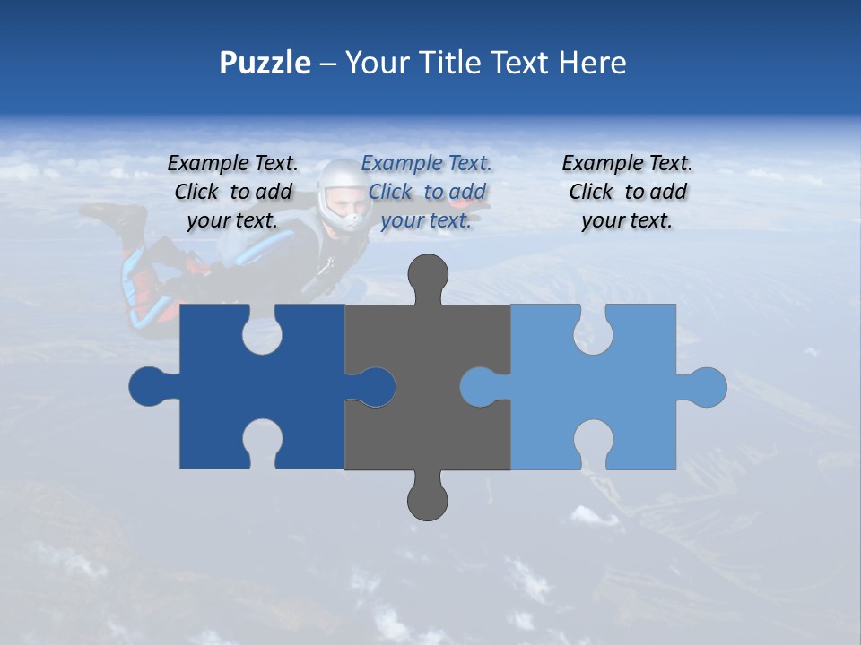 Haze Sport Fly PowerPoint Template