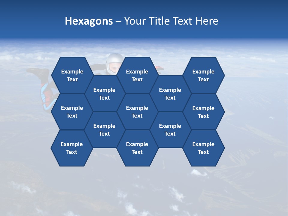 Haze Sport Fly PowerPoint Template