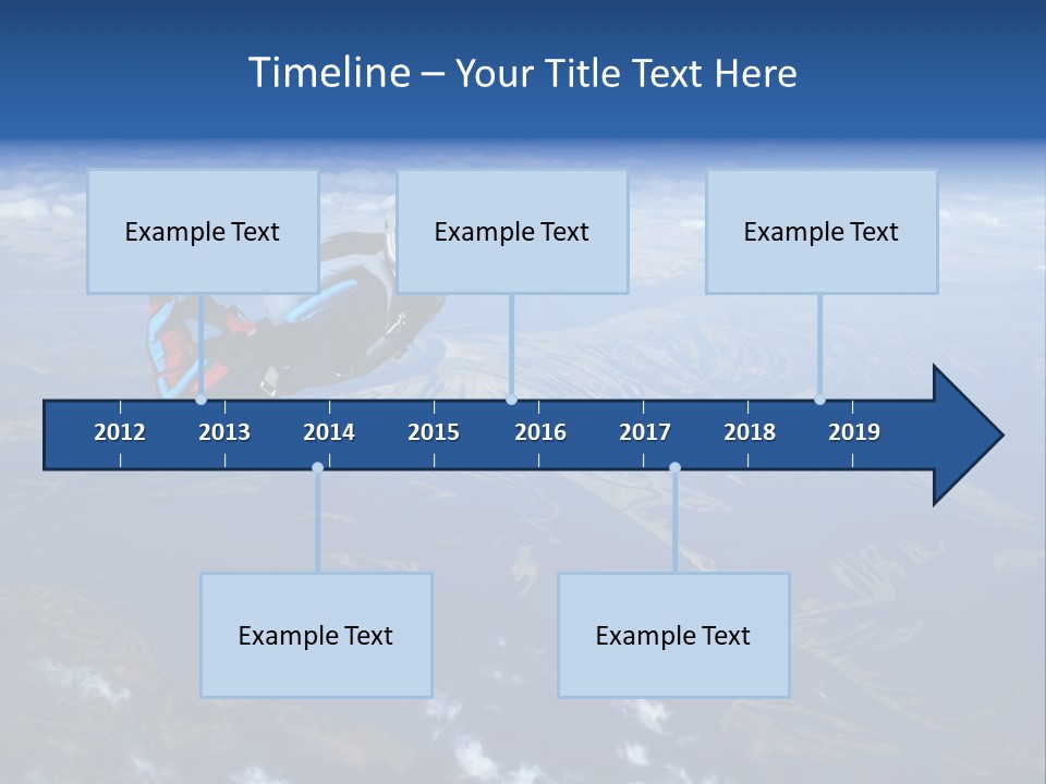 Haze Sport Fly PowerPoint Template