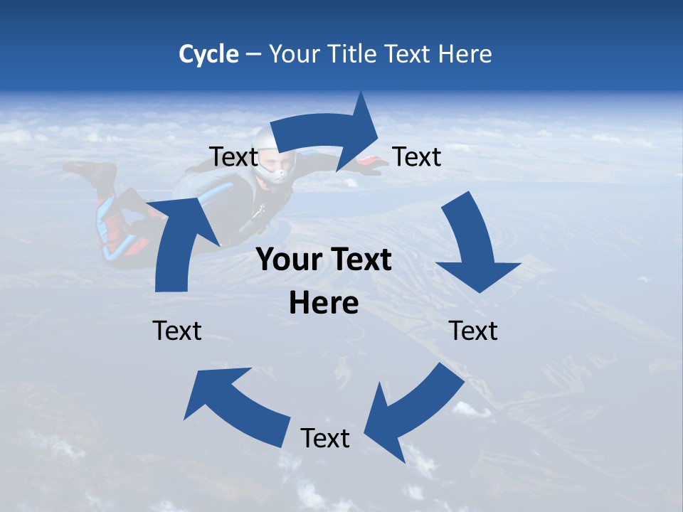 Haze Sport Fly PowerPoint Template