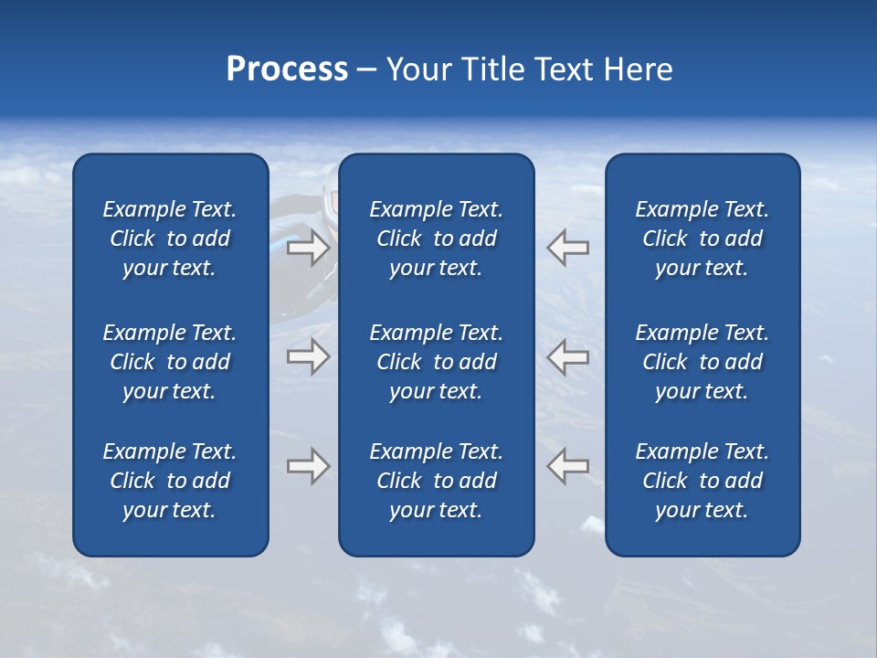 Haze Sport Fly PowerPoint Template