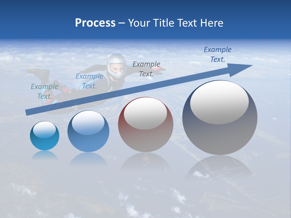 Haze Sport Fly PowerPoint Template