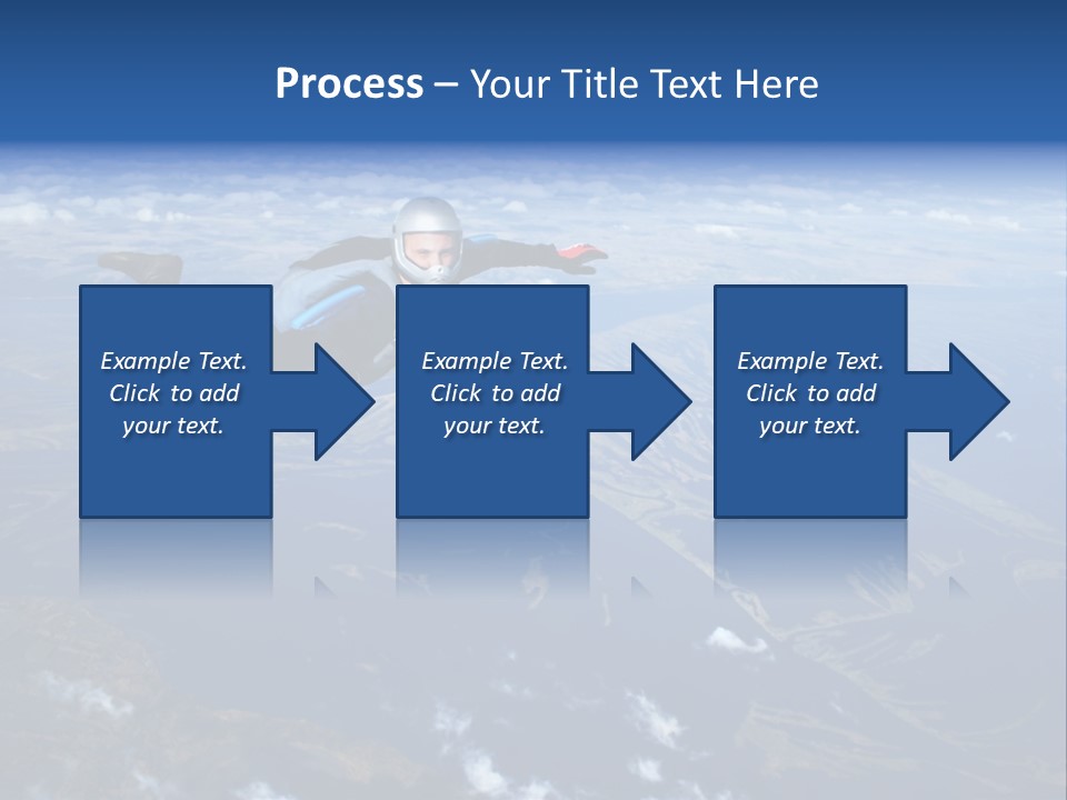 Haze Sport Fly PowerPoint Template
