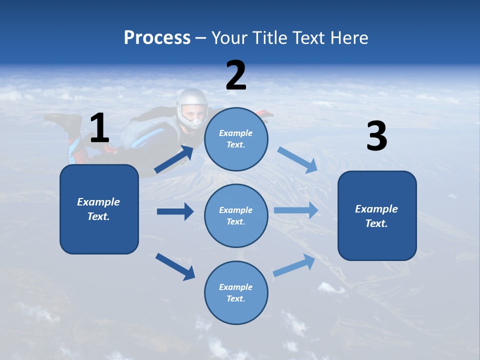 Haze Sport Fly PowerPoint Template