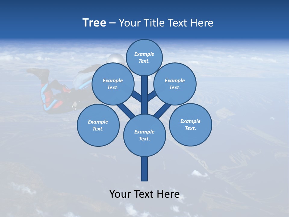 Haze Sport Fly PowerPoint Template