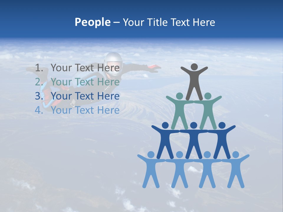 Haze Sport Fly PowerPoint Template