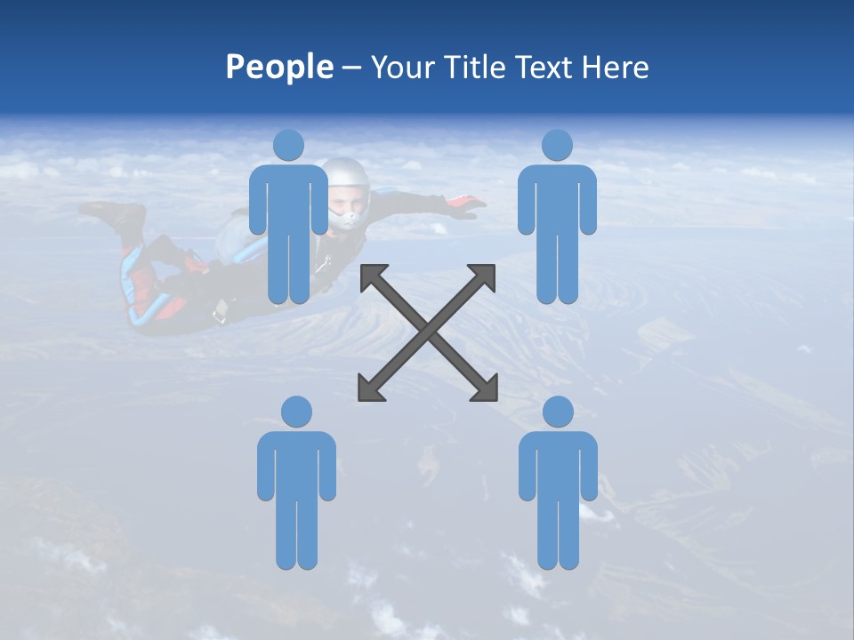 Haze Sport Fly PowerPoint Template