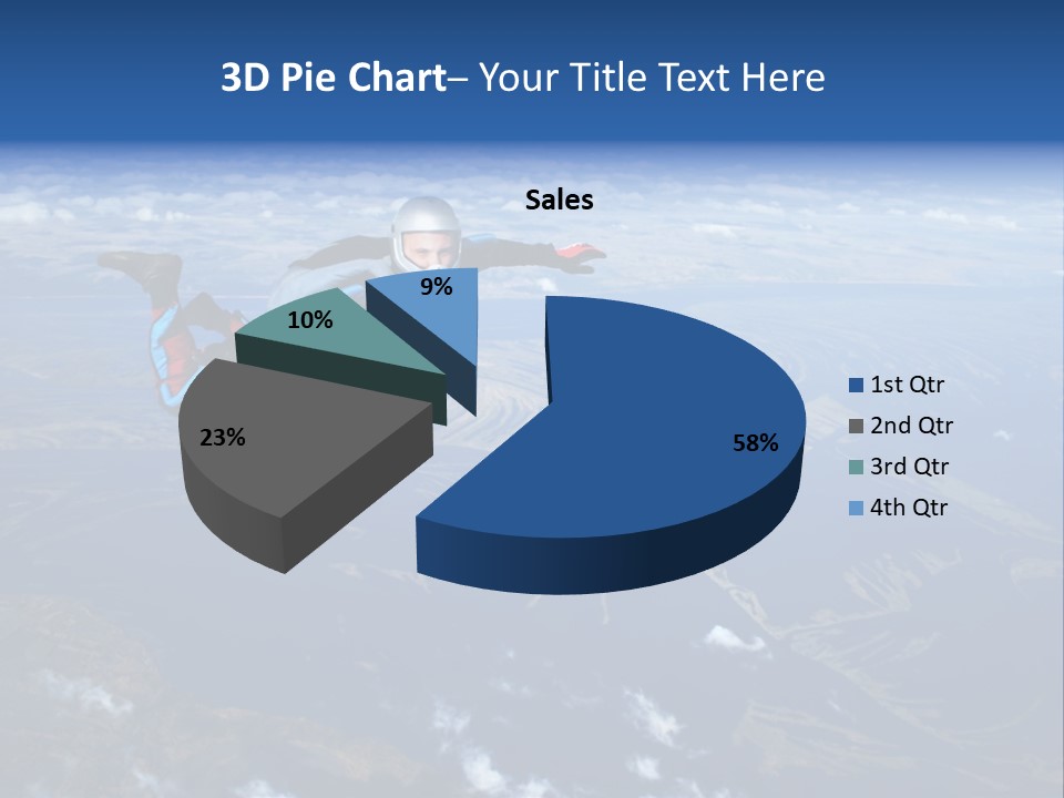 Haze Sport Fly PowerPoint Template