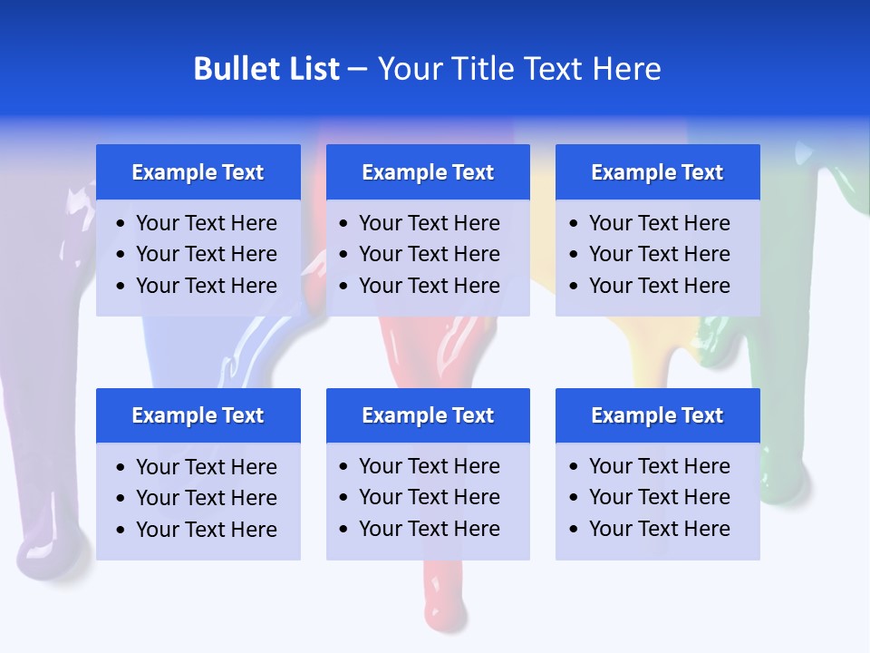 Creativity Material Colour PowerPoint Template