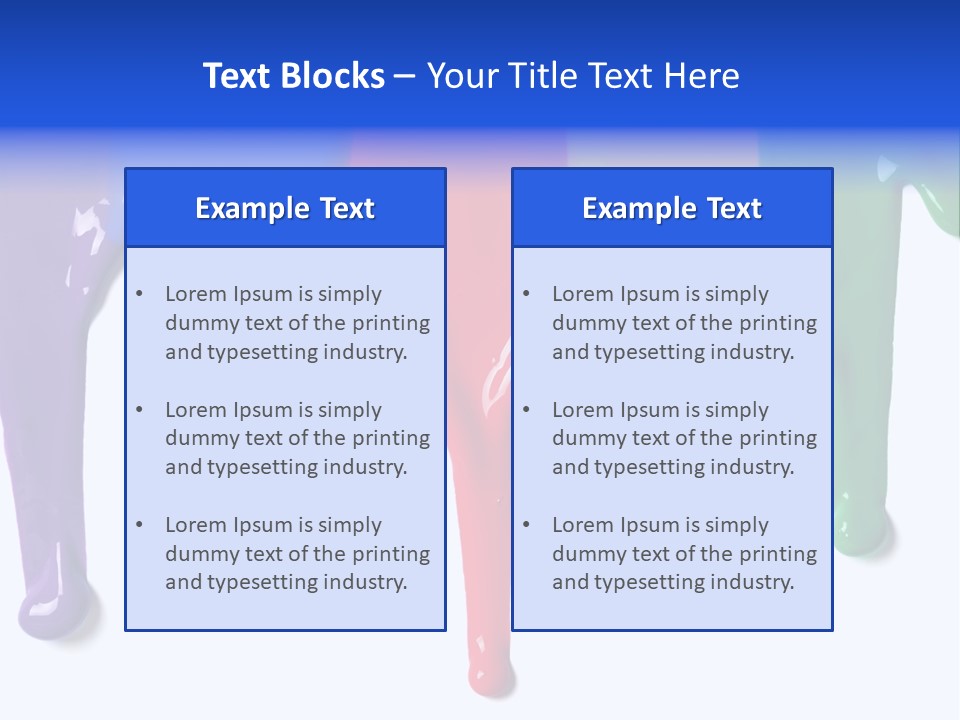 Creativity Material Colour PowerPoint Template