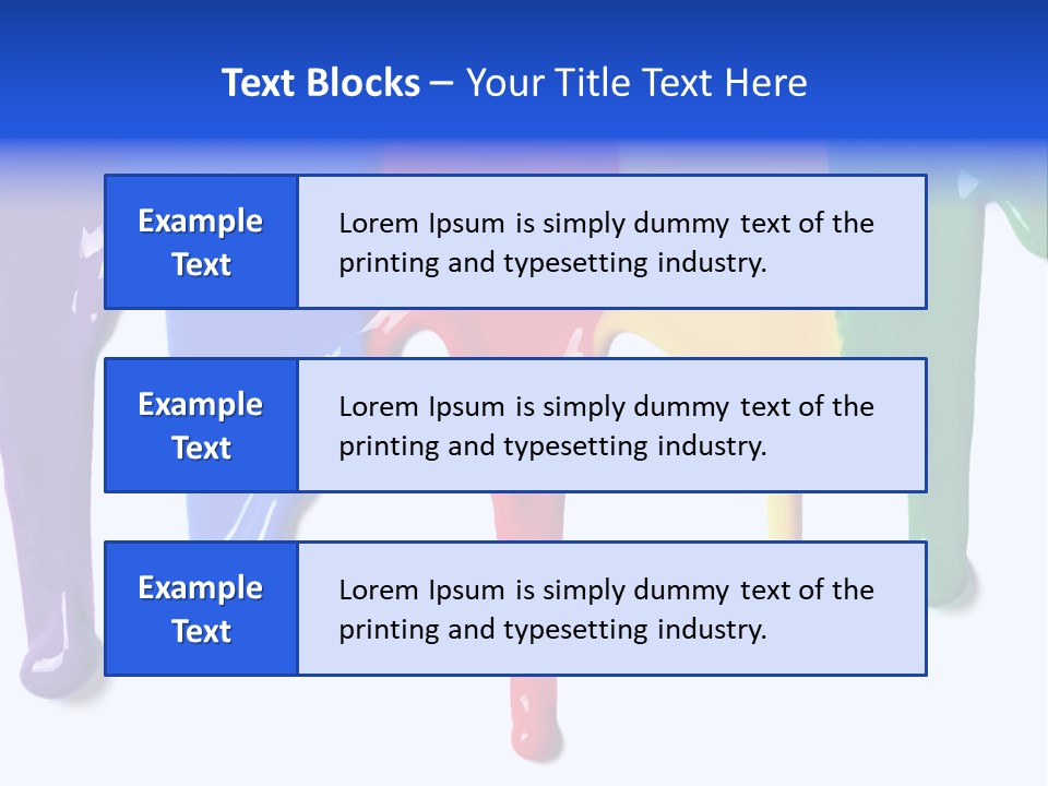 Creativity Material Colour PowerPoint Template