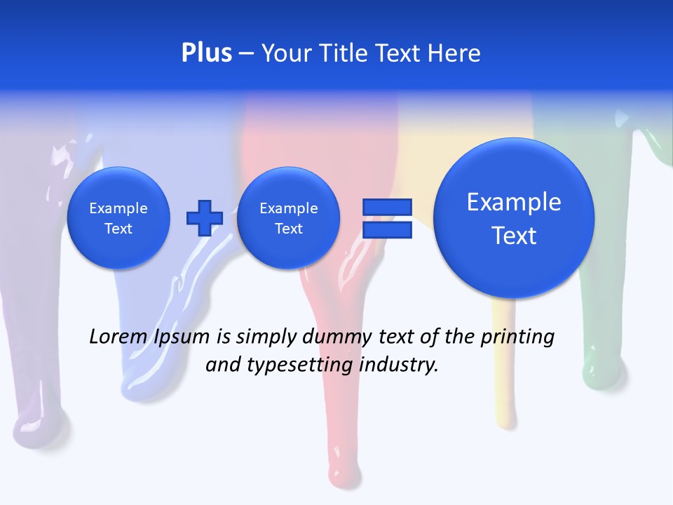 Creativity Material Colour PowerPoint Template
