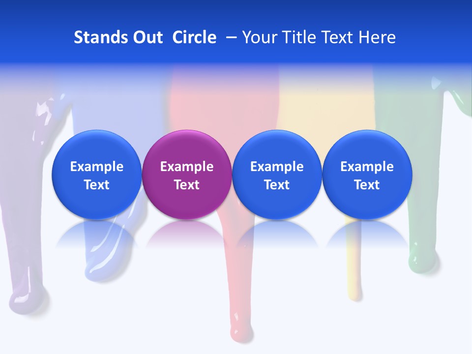 Creativity Material Colour PowerPoint Template