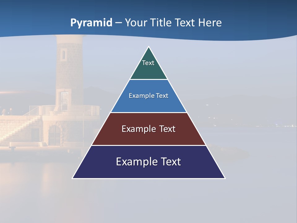 Waves Spotlight Tourism PowerPoint Template