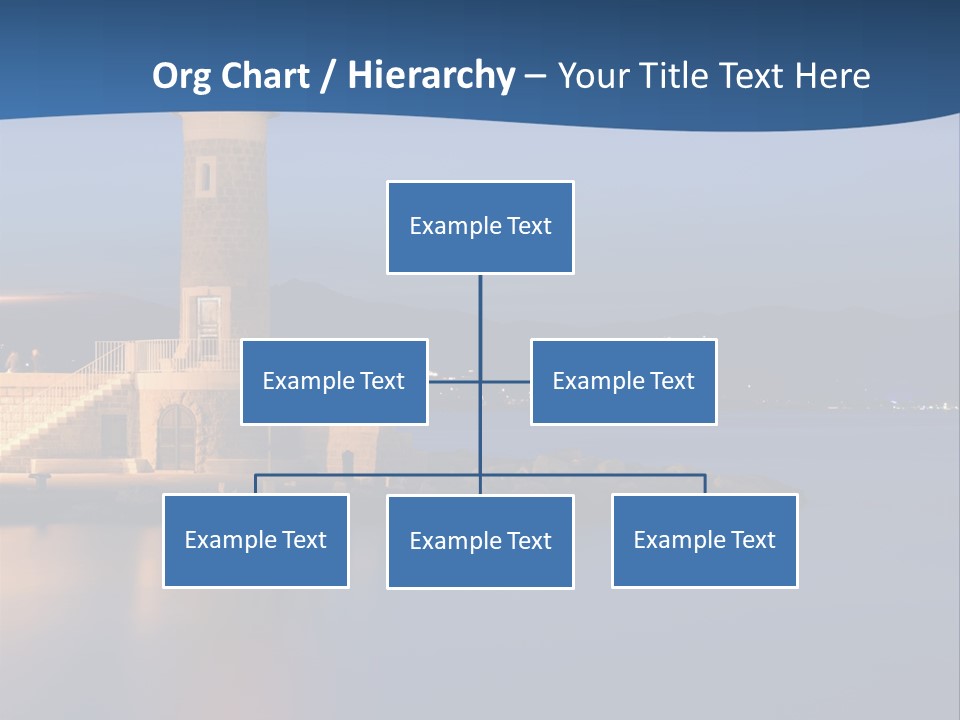 Waves Spotlight Tourism PowerPoint Template