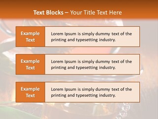 Green Healthy Refreshment PowerPoint Template