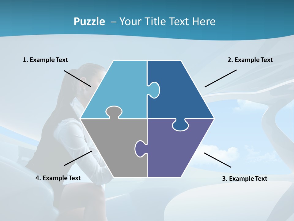 Virtual Digital Reading PowerPoint Template
