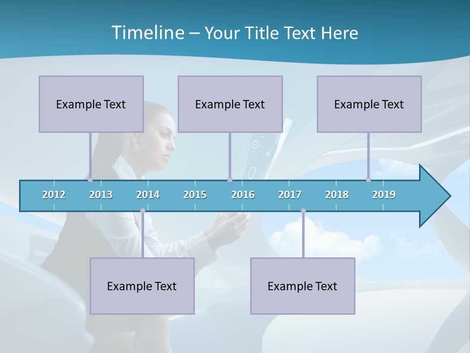 Virtual Digital Reading PowerPoint Template