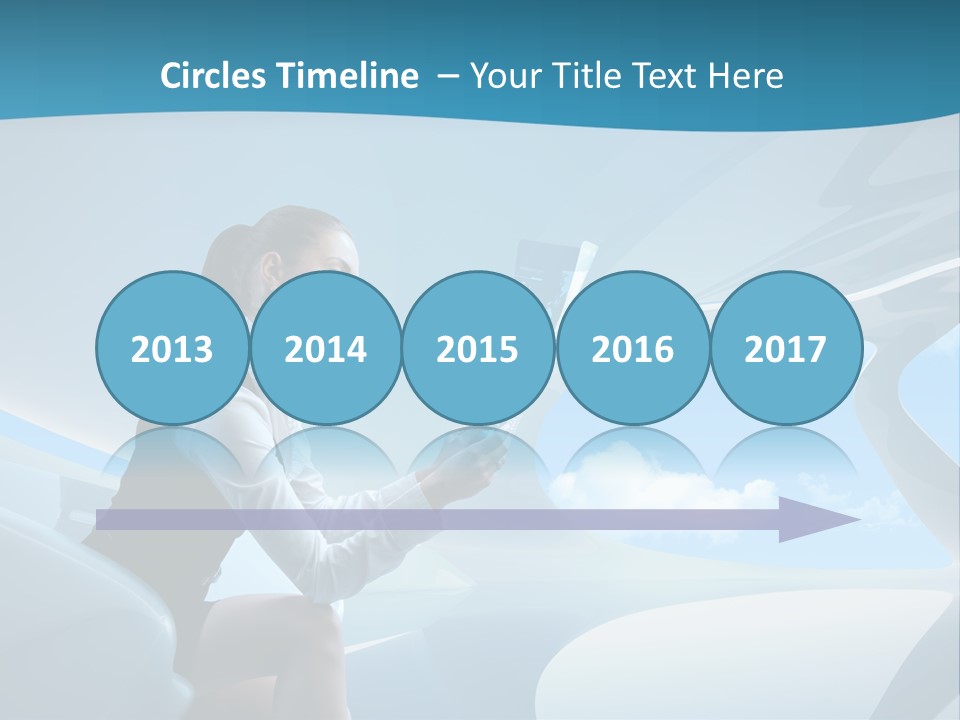 Virtual Digital Reading PowerPoint Template